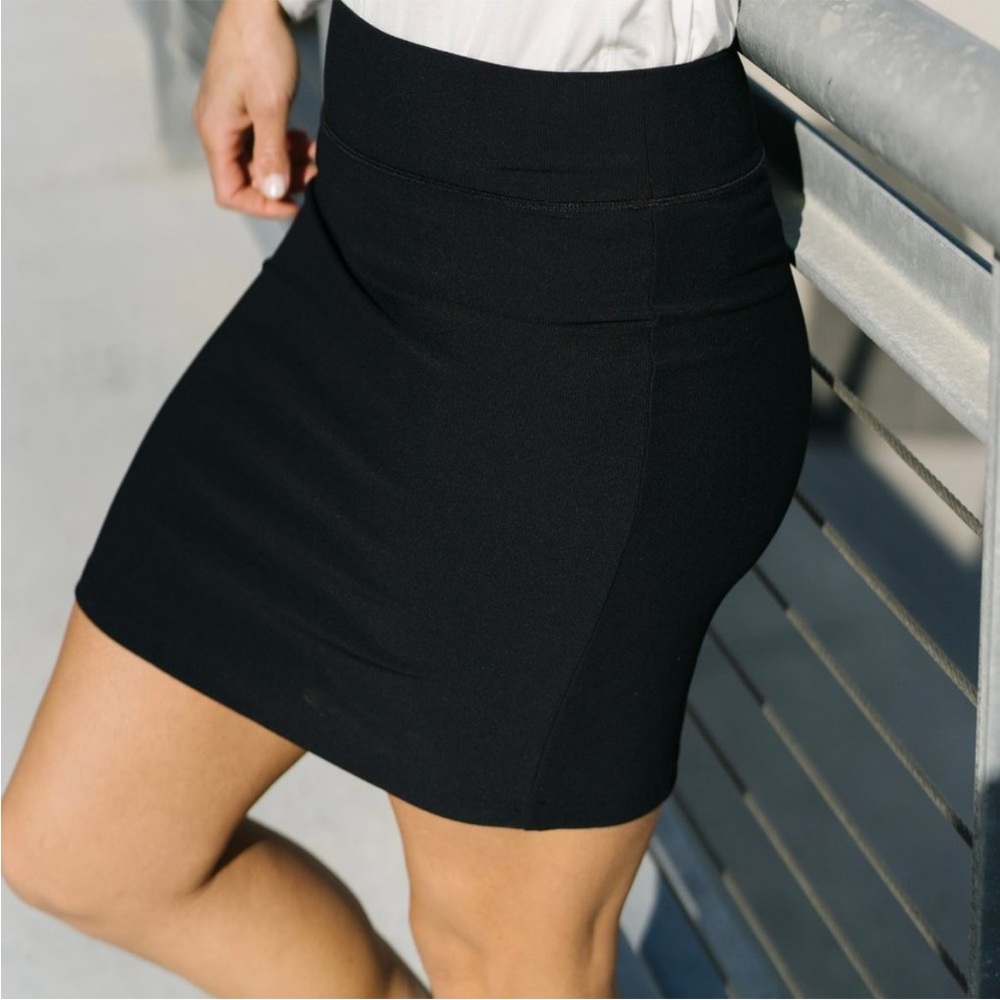 Zyia Black Réve A-Line Skirt